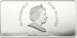 Cook Islands / Silver Three Ounces 2010 Goya - obverse photo