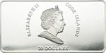 Silver Three Ounces 2010 Goya: Photo Coin, Cook Islands, Silver Three Ounces 2010 Goya / thumbnail