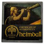 Silver Two Ounces 2022 Norse Gods - Heimdall: Photo Coin, Cook Islands, Silver Two Ounces 2022 Norse Gods - Heimdall / thumbnail