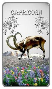 Cook Islands / Silver Twenty Grams 2014 Capricorn - reverse photo