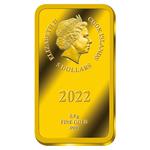 Gold Half Gram 2022 Lord of the Rings: Photo Coin, Cook Islands, Gold Half Gram 2022 Lord of the Rings / thumbnail