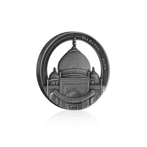 Cook Islands / Fifty Cents 2022 Landmarks of the World - Taj Mahal - reverse photo