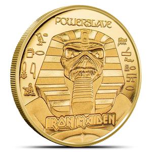 Cook Islands / Gold Half Gram 2024 Iron Maiden - reverse photo