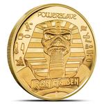 Gold Half Gram 2024 Iron Maiden: Photo Coin, Cook Islands, Gold Half Gram 2024 Iron Maiden / thumbnail