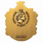 Fifty Cents 2021 Hufflepuff House Crest: Photo Coin, Cook Islands, Fifty Cents 2021 Hufflepuff House Crest / thumbnail