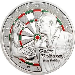 Cook Islands / One Dollar 2014 Famous - Robson - reverse photo