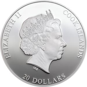 Cook Islands / Silver Three Ounces 2016 Shrine of the Three Kings - obverse photo