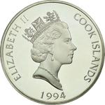 Ten Dollar 1994 James Cook: Photo Coin, Cook Islands, Ten Dollar 1994 James Cook / thumbnail