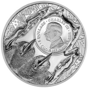 Cook Islands / Silver Ounce 2025 Nature Kings - Tiger - obverse photo