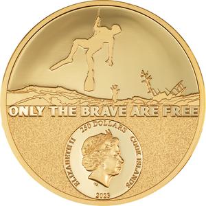 Cook Islands / Gold Ounce 2023 Real Heroes - Coast Guard - obverse photo