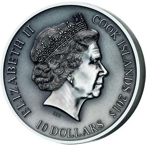 Cook Islands / Silver Two Ounces 2016 Norse Gods - Sif - obverse photo