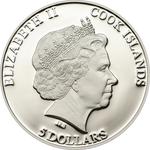 Five Dollars Silver 2012 Name Day of Angel: Photo Coin, Cook Islands, Five Dollars Silver 2012 Name Day of Angel / thumbnail
