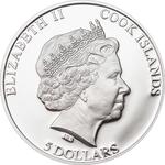 Five Dollars Silver 2013 Resignation of Benedict XVI: Photo Coin, Cook Islands, Five Dollars Silver 2013 Resignation of Benedict XVI / thumbnail