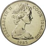 Fifty Cents 1983: Photo Coin, Cook Islands, Fifty Cents 1983 / thumbnail