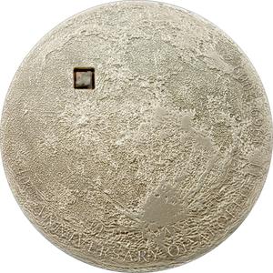 Cook Islands / Five Dollars Silver 2009 Moon Anniversaries - reverse photo