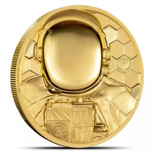 Cook Islands / Gold Ounce 2024 Astronaut - reverse photo