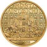 Gold Half Gram 2023 Mont-Saint-Michel: Photo Coin, Cook Islands, Gold Half Gram 2023 Mont-Saint-Michel / thumbnail