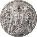 Platinum Ounce 2023 Sparta: Photo Coin, Cook Islands, Platinum Ounce 2023 Sparta / thumbnail