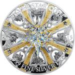 Silver Kilo 2015 Silver Star: Photo Coin, Cook Islands, Silver Kilo 2015 Silver Star / thumbnail