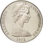 One Dollar 1972: Photo Coin, Cook Islands, One Dollar 1972 / thumbnail