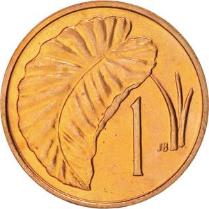 Cook Islands / One Cent 1972 - reverse photo