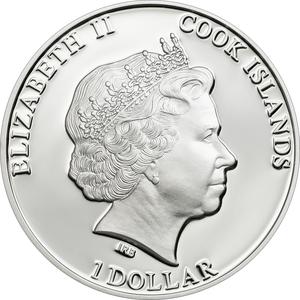 Cook Islands / One Dollar 2014 Sphinx - obverse photo