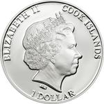 One Dollar 2014 Sphinx: Photo Coin, Cook Islands, One Dollar 2014 Sphinx / thumbnail