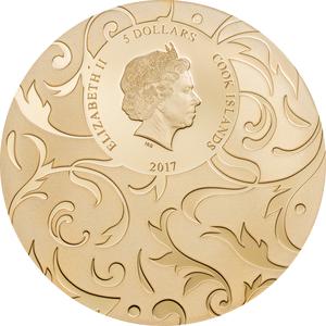 Cook Islands / Silver Ounce 2017 Scarab - Beyond the World - obverse photo