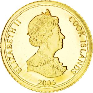 Cook Islands / One Dollar Gold 2006 - obverse photo