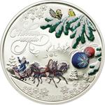 Five Dollars Silver 2012 Happy New Year - Russian: Photo Coin, Cook Islands, Five Dollars Silver 2012 Happy New Year - Russian / thumbnail