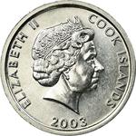 One Cent 2003 Monkey: Photo Coin, Cook Islands, One Cent 2003 Monkey / thumbnail