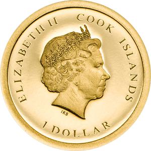 Cook Islands / Gold Half Gram 2015 Magna Carta - obverse photo