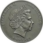 Silver Ounce 2015 Narwal: Photo Coin, Cook Islands, Silver Ounce 2015 Narwal / thumbnail