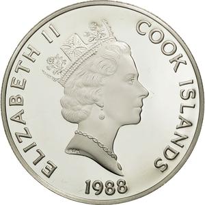 Cook Islands / Fifty Dollars 1988 John Cabot - obverse photo