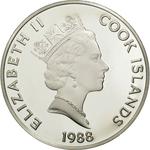 Fifty Dollars 1988 John Cabot: Photo Coin, Cook Islands, Fifty Dollars 1988 John Cabot / thumbnail