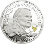 Silver Half Ounce 2014 Canonisation of John Paul II: Photo Coin, Cook Islands, Silver Half Ounce 2014 Canonisation of John Paul II / thumbnail