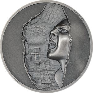 Cook Islands / Silver Ounce 2023 Trapped - Escape - reverse photo