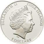 Five Dollars Silver 2011 Moscow: Photo Coin, Cook Islands, Five Dollars Silver 2011 Moscow / thumbnail