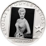 Five Dollars Silver 2010 Ginger Rogers: Photo Coin, Cook Islands, Five Dollars Silver 2010 Ginger Rogers / thumbnail