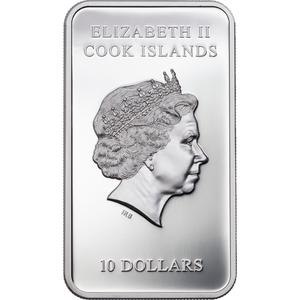 Cook Islands / Silver Two Ounces 2017 Statue of Liberty - obverse photo