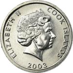 One Cent 2003 Collie Dog: Photo Coin, Cook Islands, One Cent 2003 Collie Dog / thumbnail