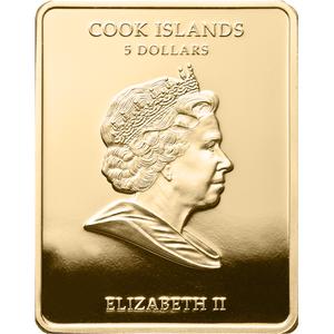 Cook Islands / Five Dollars Silver 2011 Spasitel - obverse photo