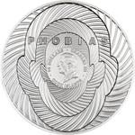 Silver Two Ounces 2025 Arachnophobia: Photo Coin, Cook Islands, Silver Two Ounces 2025 Arachnophobia / thumbnail