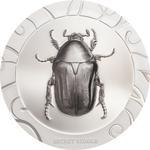 Silver Ounce 2017 Scarab - Secret Riddle: Photo Coin, Cook Islands, Silver Ounce 2017 Scarab - Secret Riddle / thumbnail