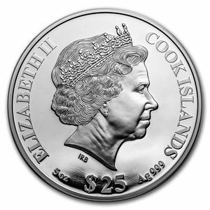 Cook Islands / Silver Five Ounces 2023 Year of the Rabbit - obverse photo