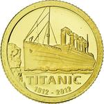 One Dollar Gold 2012 Titanic: Photo Coin, Cook Islands, One Dollar Gold 2012 Titanic / thumbnail