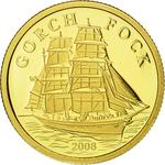 Ten Dollars Gold 2008 Gorch Fock: Photo Coin, Cook Islands, Elizabeth II 10 Dollars - 2008 / thumbnail