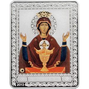 Cook Islands / Five Dollars Silver 2013 Neupivaemaya Chalice - reverse photo