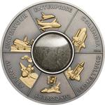 Silver Ounce 2016 Space Shuttle: Photo Coin, Cook Islands, Silver Ounce 2016 Space Shuttle / thumbnail