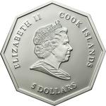 Five Dollars Silver 2011 Saint Catherine: Photo Coin, Cook Islands, Five Dollars Silver 2009 Saint Catherine / thumbnail